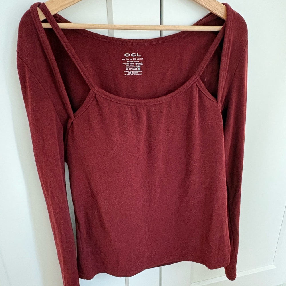 OGL Brami Long Sleeve Tee with Straps